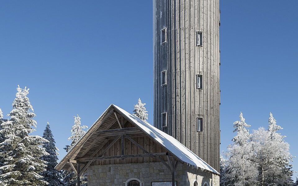 Borůvková hora observation tower
