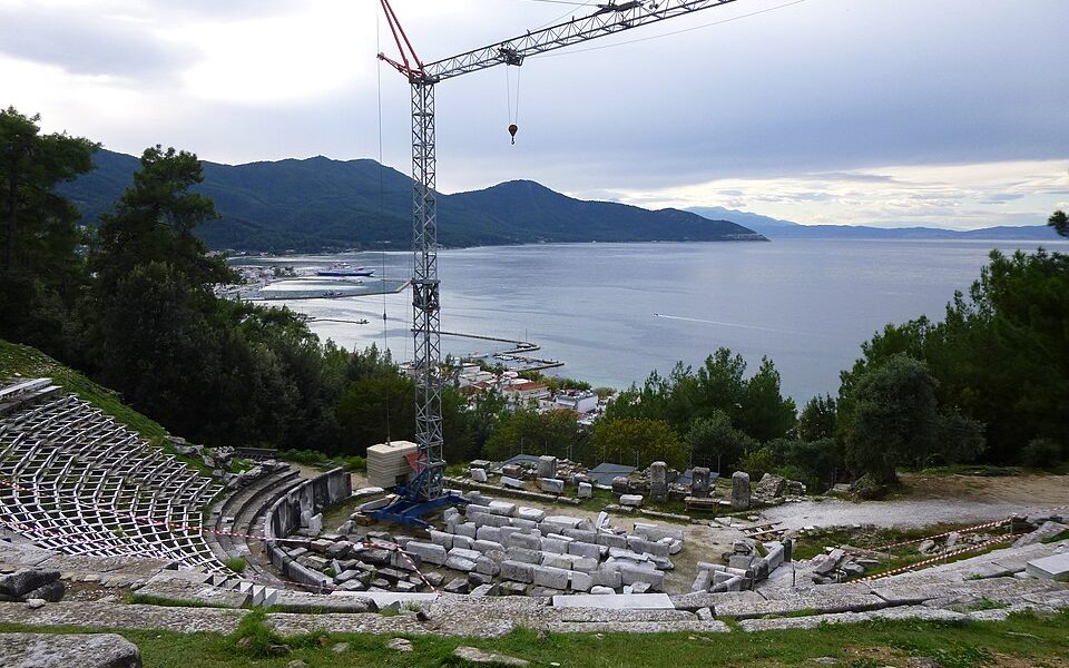 Greek theatre of Thasos