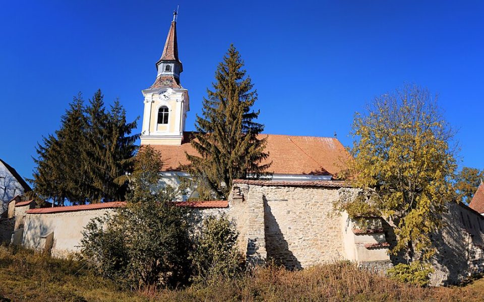 Fortified church in Criț, Brașov