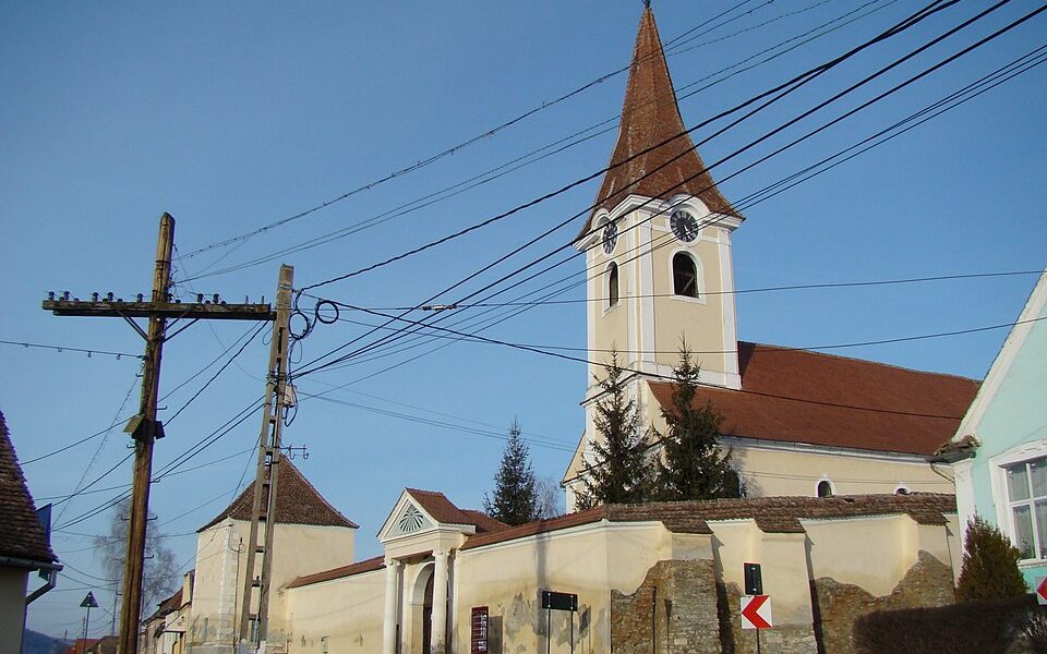 Lutheran church in Zagăr, Mureș