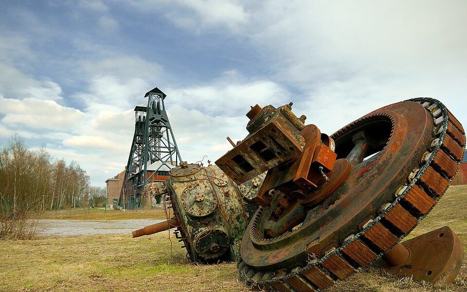 Major Mining Sites of Wallonia