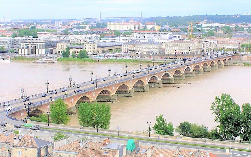 Pont de pierre, Bordeaux