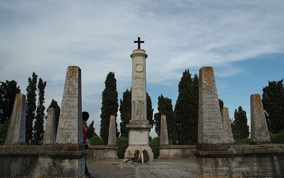 Charnel house of the Battle of Castelfidardo