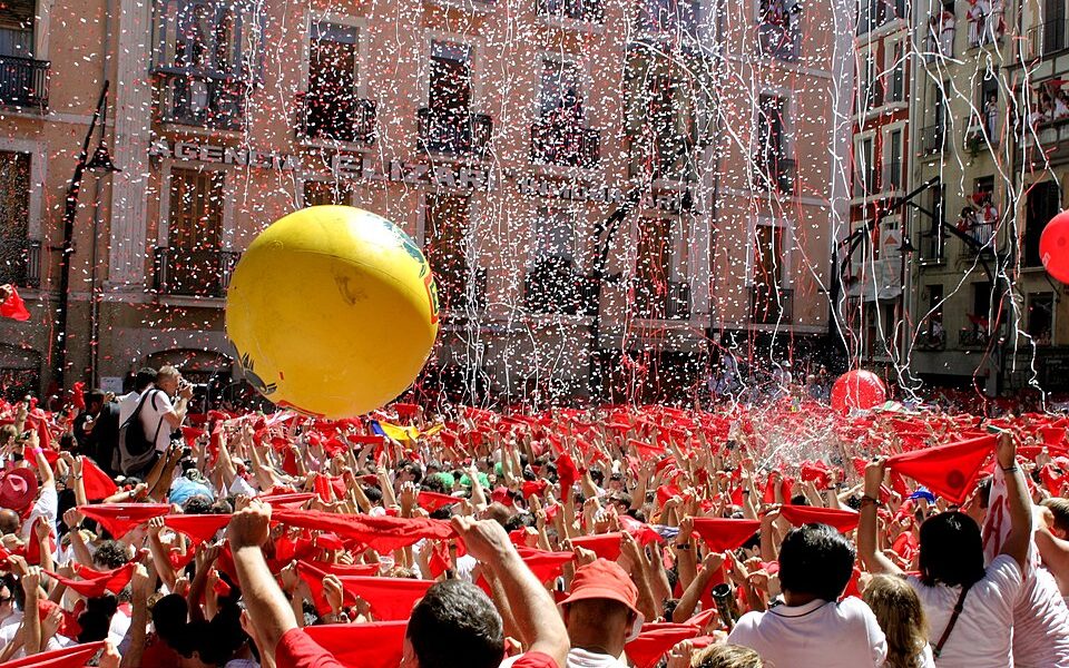 City Hall Square, Pamplona-Iruña, Spain