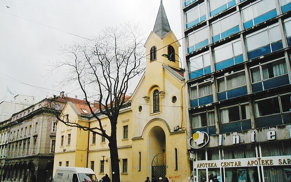 Saint Vincent de Paul church in Sarajevo