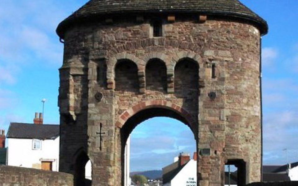 Monmouth town walls and defences