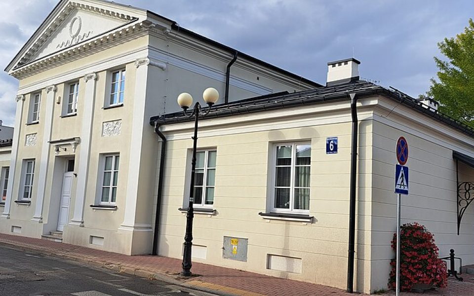 Old building of Theatre in Siedlce