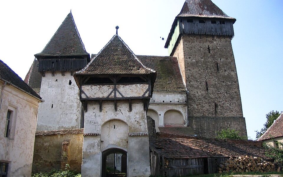 Lutheran church in Iacobeni, Sibiu