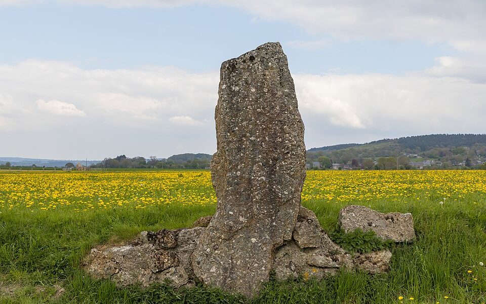 The Danthine menhir