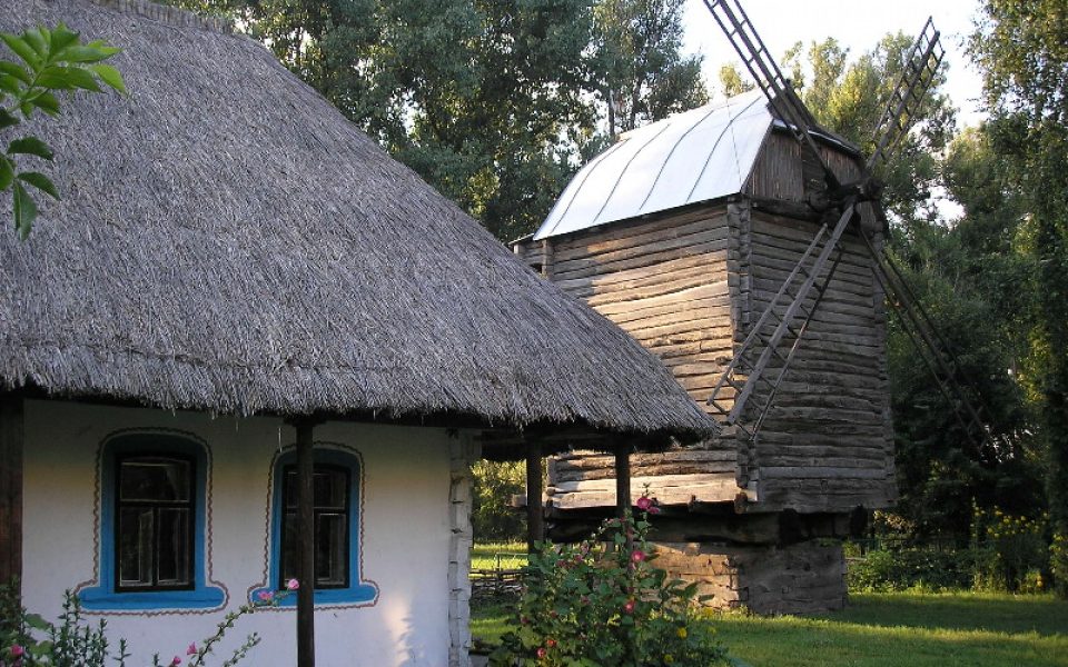 Museum of folk architecture in Prelesne