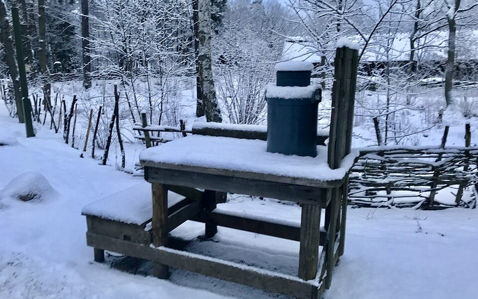 Mjölkpall, Skansen