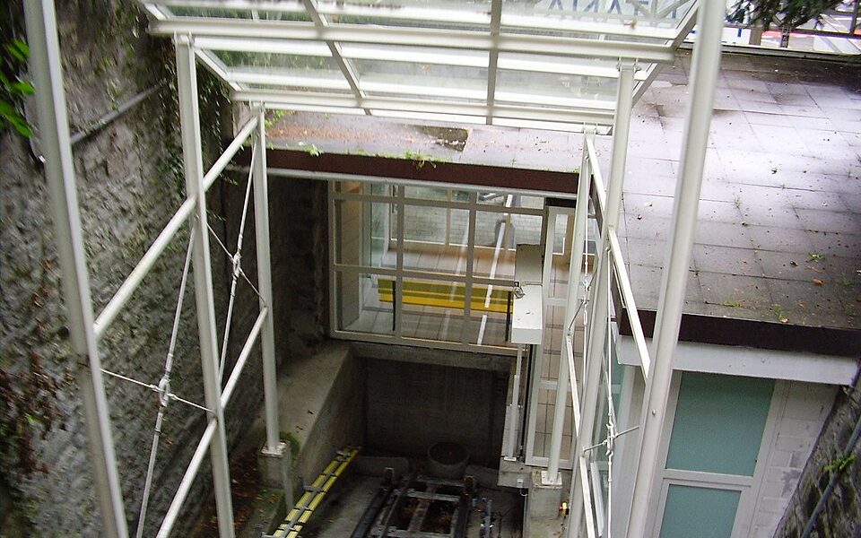 Standseilbahn Hotel Montana