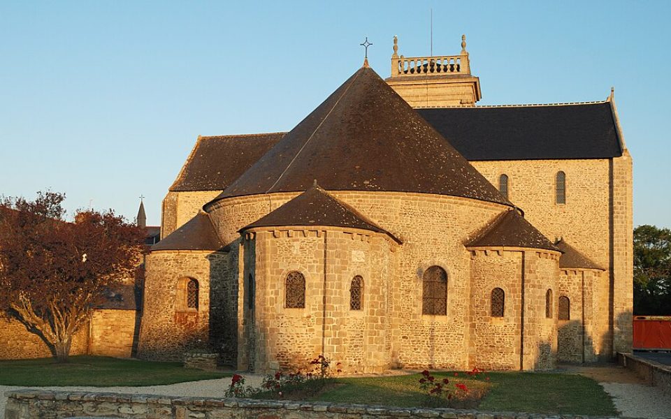 Royal abbey of Saint-Gildas Saint-Gildas-de-Rhuys