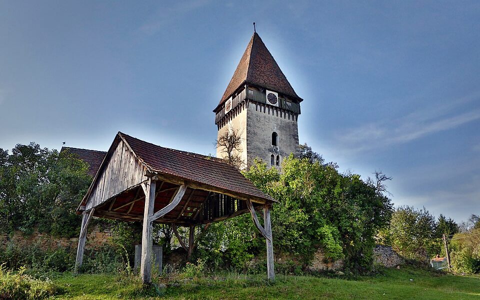 Fortified church in Toarcla, Brașov